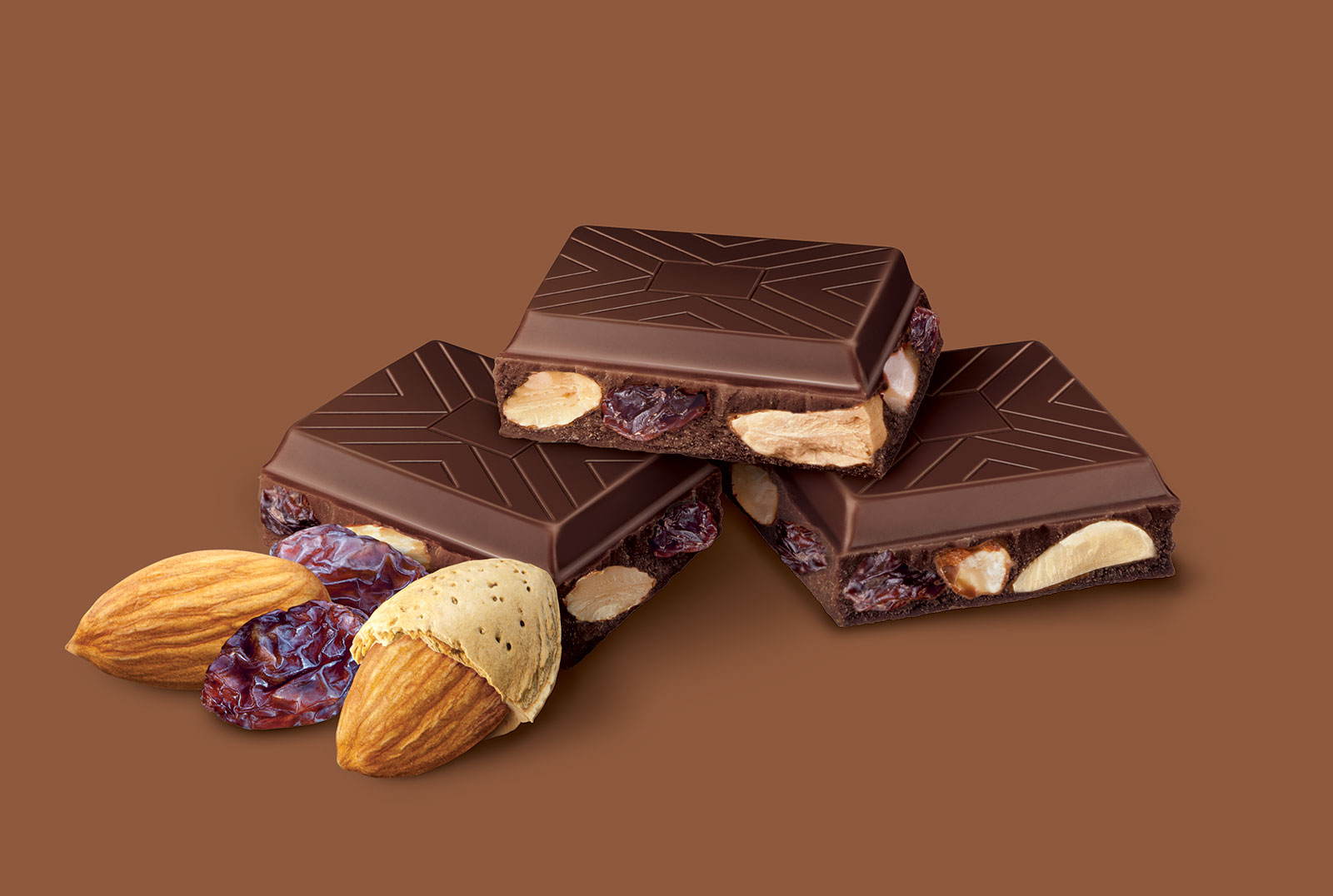 08 dark almond raisin chocolates