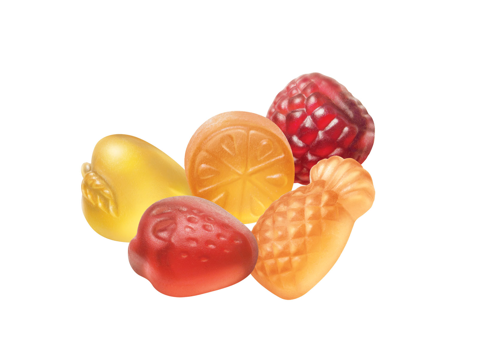 22 fruit gummies